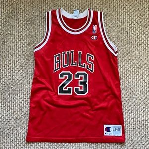 Authentic Bulls Jordan Jersey